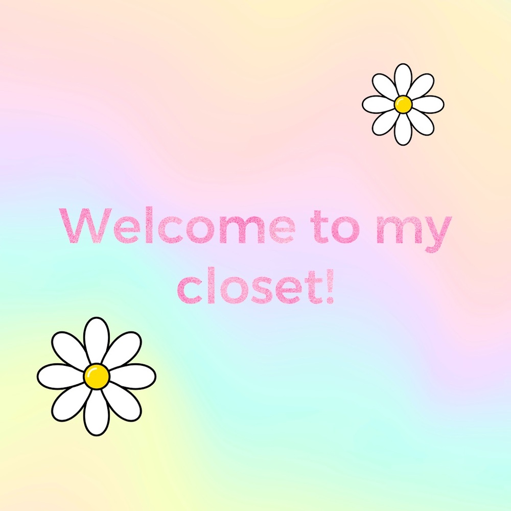 Welcome to my closet!